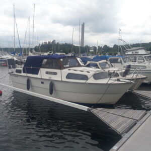 Båtkapell, levererat till kund i Slagsta, Stockholm.
