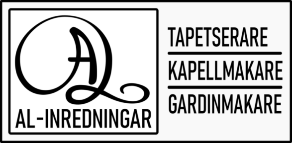 Logo Tapetserare, kapellmakare, gardinmakare.